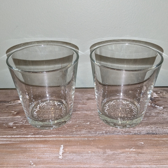 Other - 2 Ketel One Vodka Ketel Your Soda Rocks Glasses Advertising